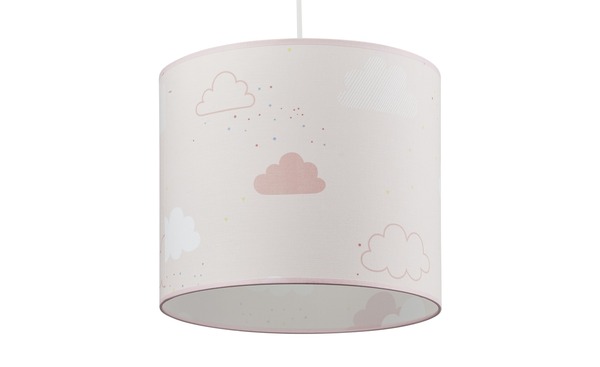 Bild 1 von Uups Hängeleuchte   süße Wolke rosa/pink Stoff, Metall Maße (cm): H: 25  Ø: [30.0] Geschenkideen