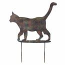 Bild 2 von HomeLiving Gartenstecker "Schimmer Katze" Garten Terrasse balkon Deko Pflanze Topf