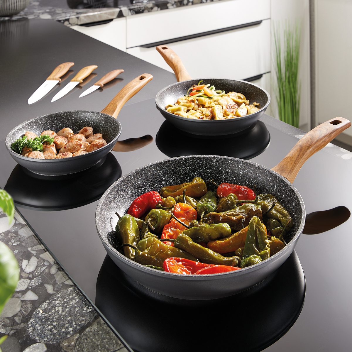 Bild 2 von STONELINE® Back to Nature Bratpfanne Made in Germany