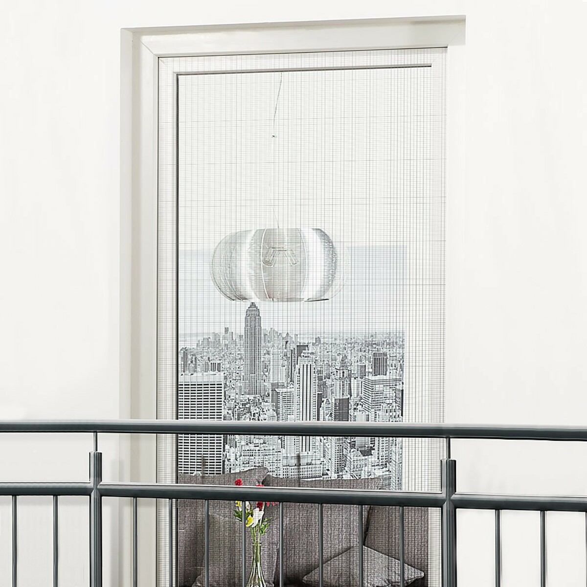 Bild 1 von Hecht Fliegengitter für Türen 130x220cm anthrazit