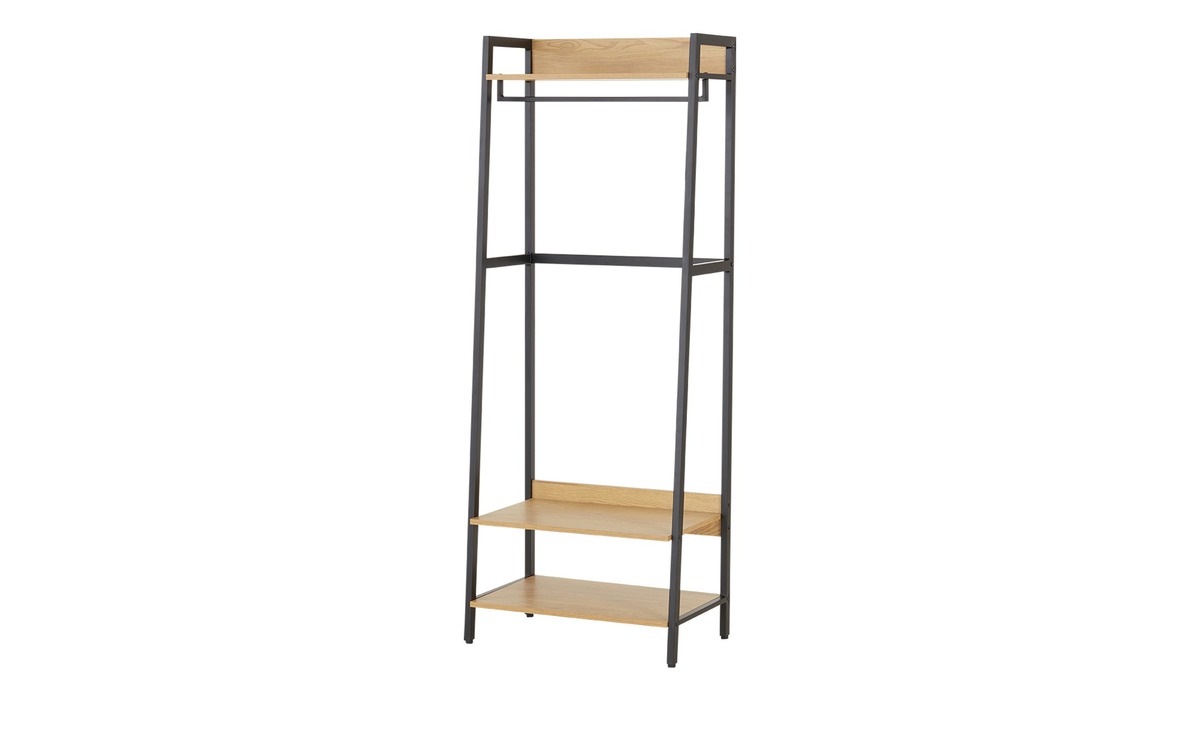 Bild 1 von Garderobe holzfarben Maße (cm): B: 64 H: 169 T: 40 Aktuelle Gutschein Aktion