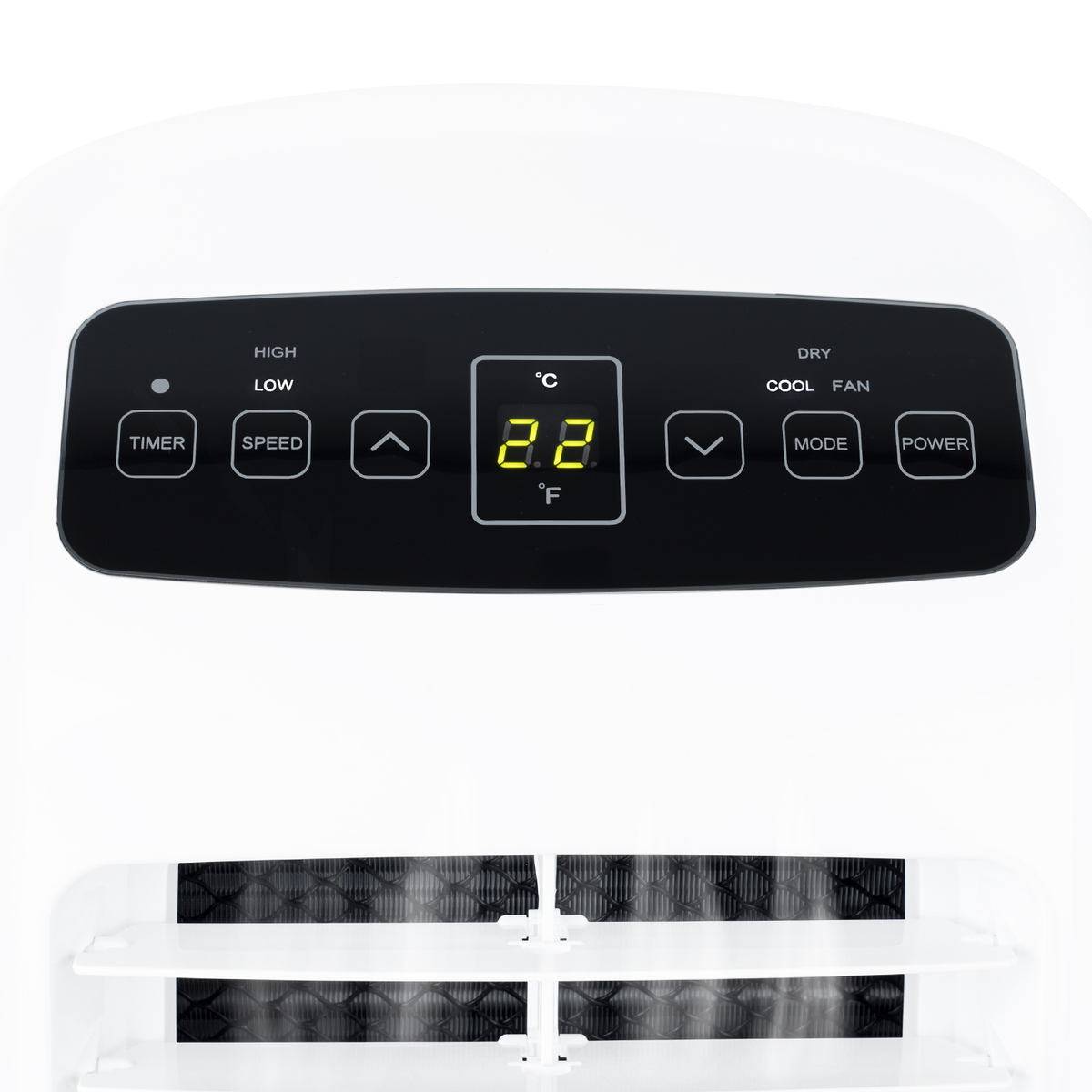 Bild 4 von Wëasy BLIZZ900 Mobiles Klimagerät, Ventilator, Luftentfeuchter, leise, leistungsstark, 2 Geschwindig