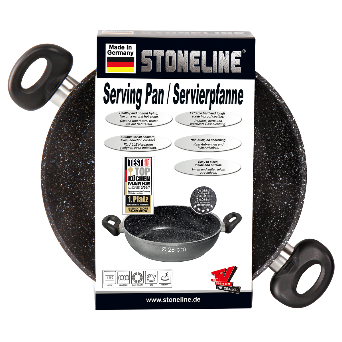 Bild 4 von STONELINE® Made in Germany Servierpfanne