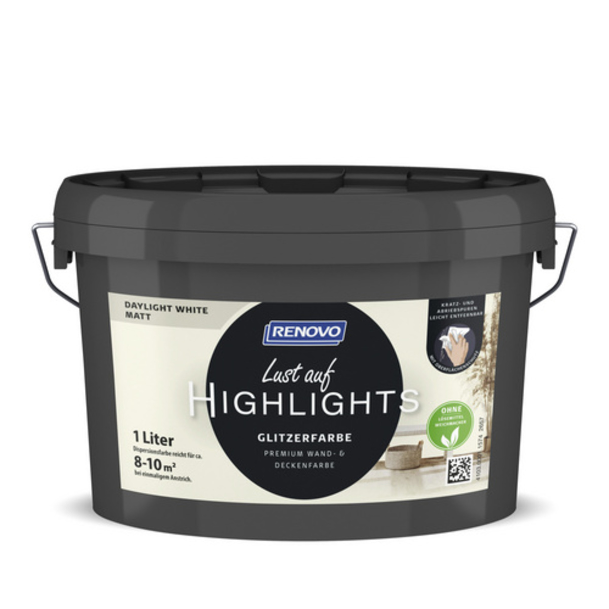 Bild 1 von RENOVO Innenfarbe, Daylight White, matt - weiss