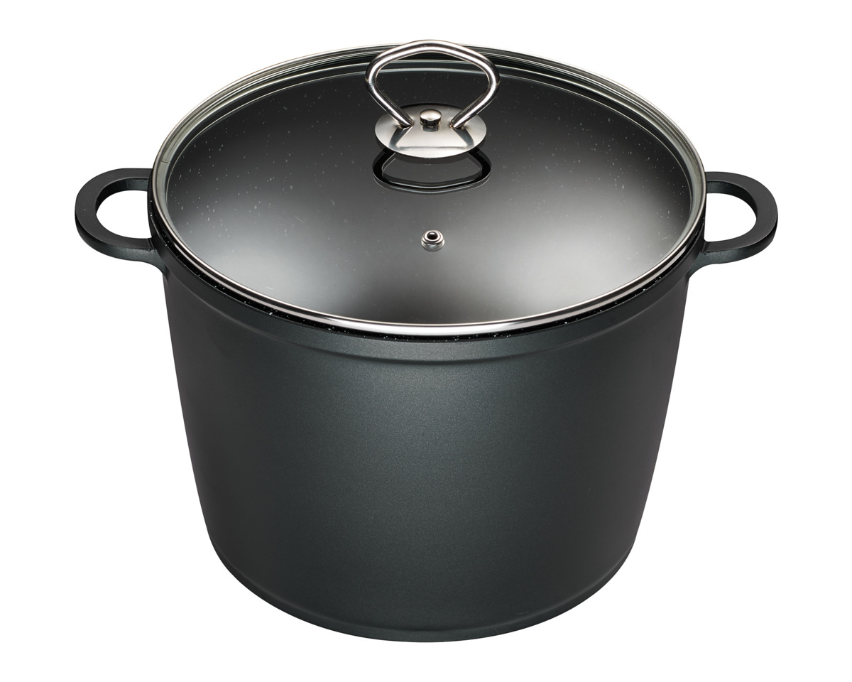 Bild 1 von KING »7L XXL« Kochtopf SCHWARZ, Aluguss, Induktion