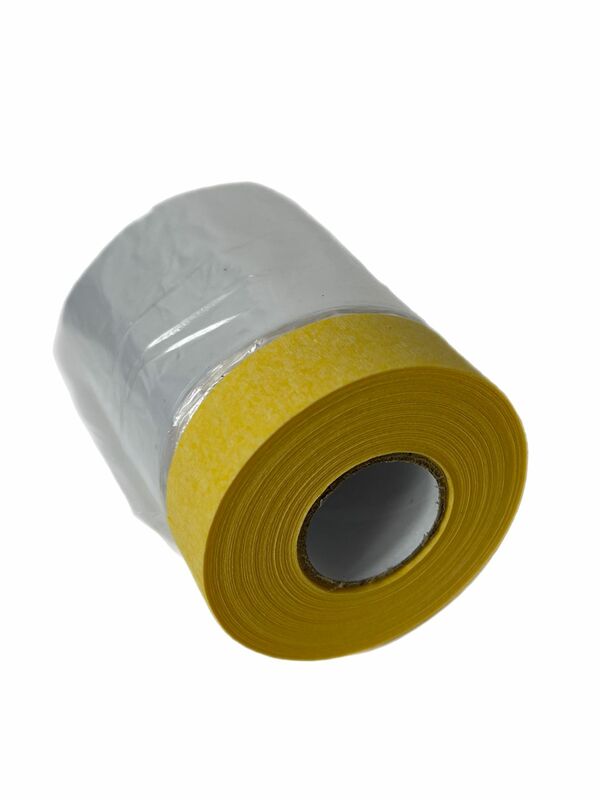 Bild 2 von Vago-Tools Abdeckfolie mit Malerkrepp Masker Tape 550mmx20m 5x