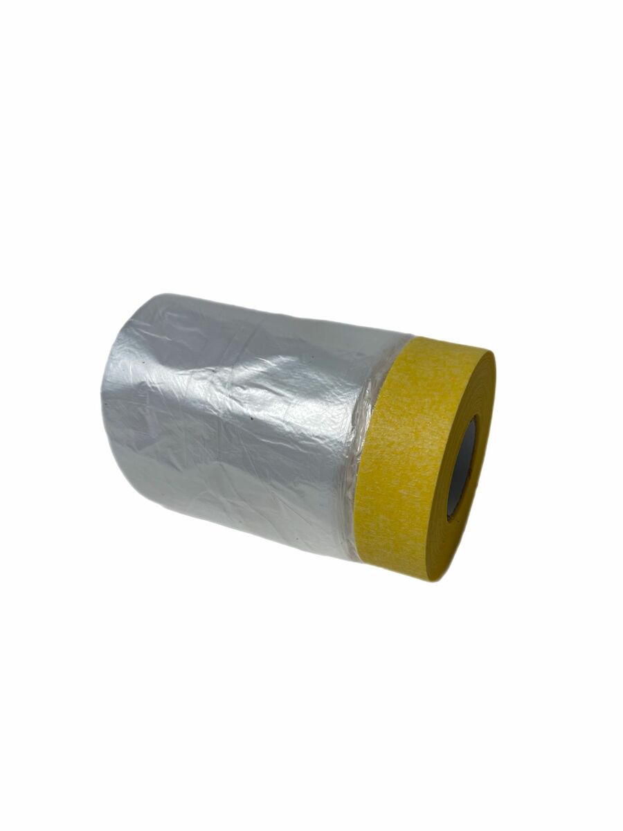 Bild 3 von Vago-Tools Abdeckfolie mit Malerkrepp Masker Tape 550mmx20m 1x
