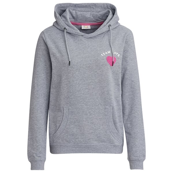 Bild 1 von Damen Hoodie mit Herz-Applikation