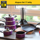 Bild 3 von Karl Krüger - Aluguss Set 17 tlg., lila