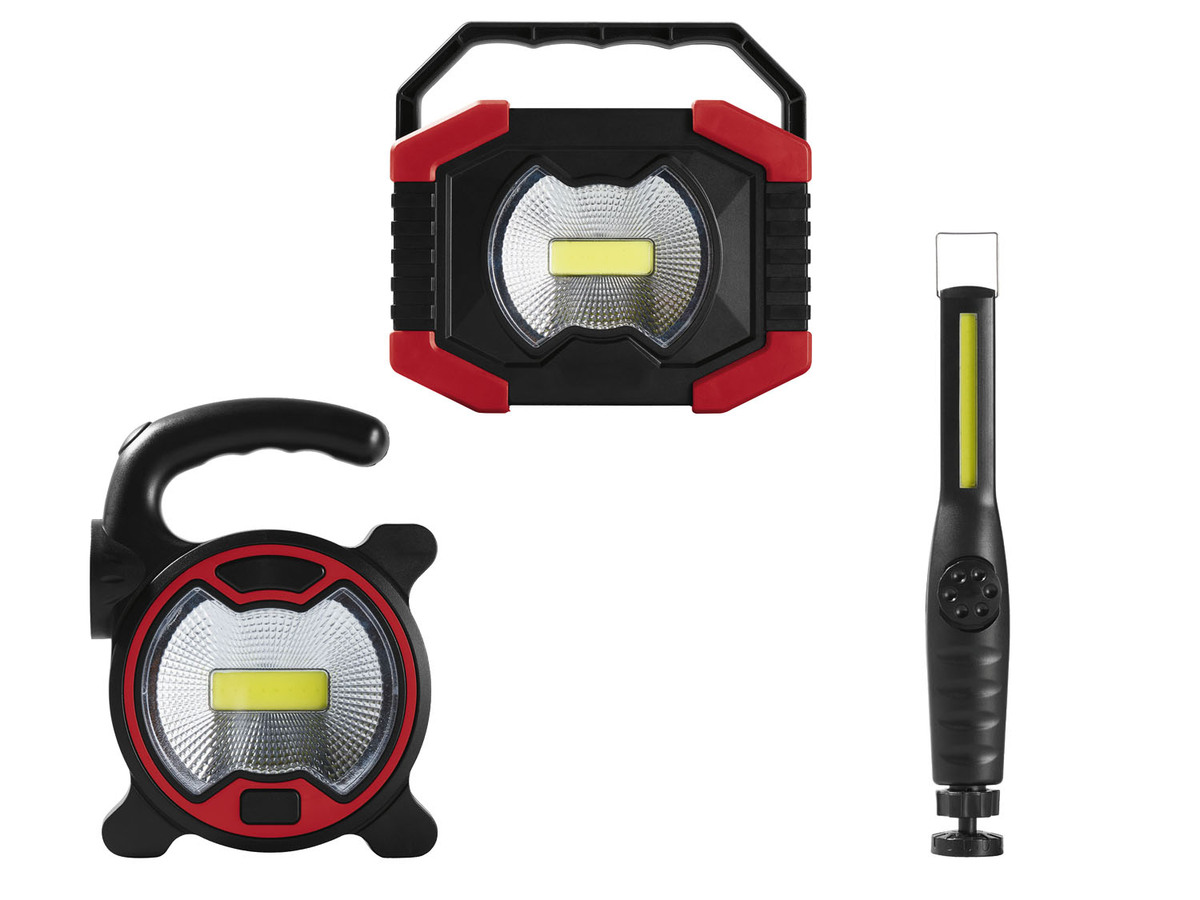 Bild 1 von PARKSIDE® Handleuchten »COB-LED«, Kaltweiß