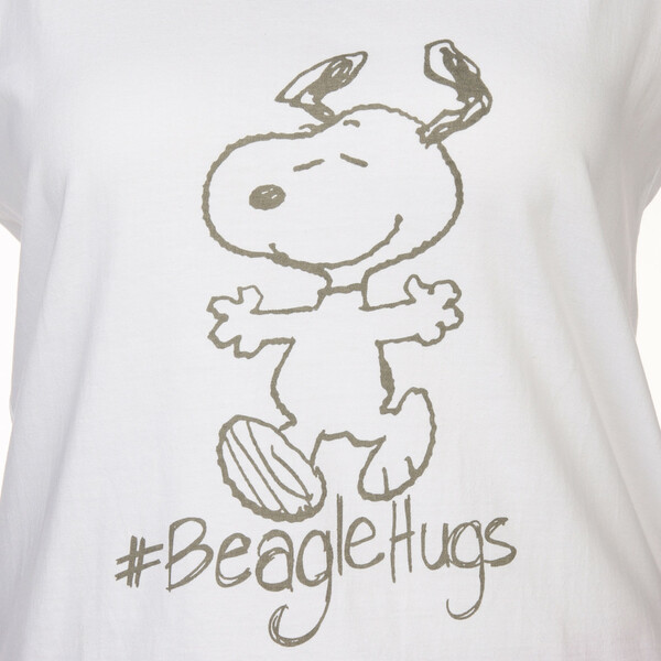 Bild 3 von Damen Schlafshorty mit Snoopyprint