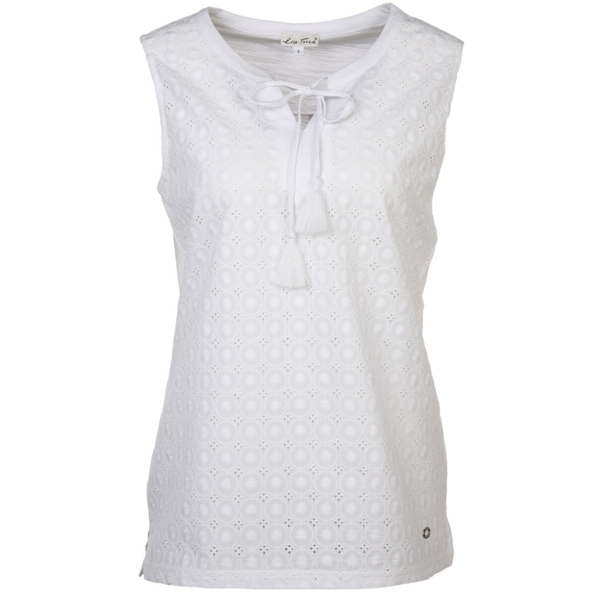 Bild 1 von Damen Top im Materialmix