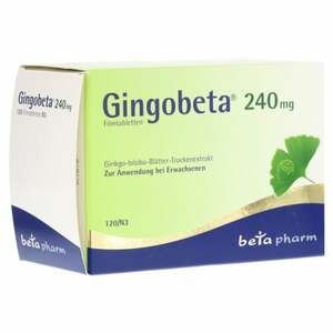 Gingobeta 240 mg Filmtabletten 120  St