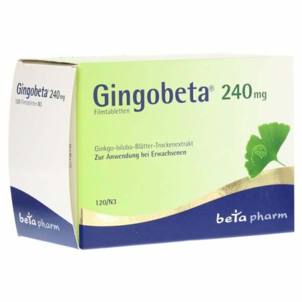 Bild 1 von Gingobeta 240 mg Filmtabletten 120  St