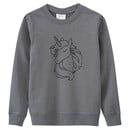 Bild 1 von Mädchen Sweatshirt mit Einhorn-Print