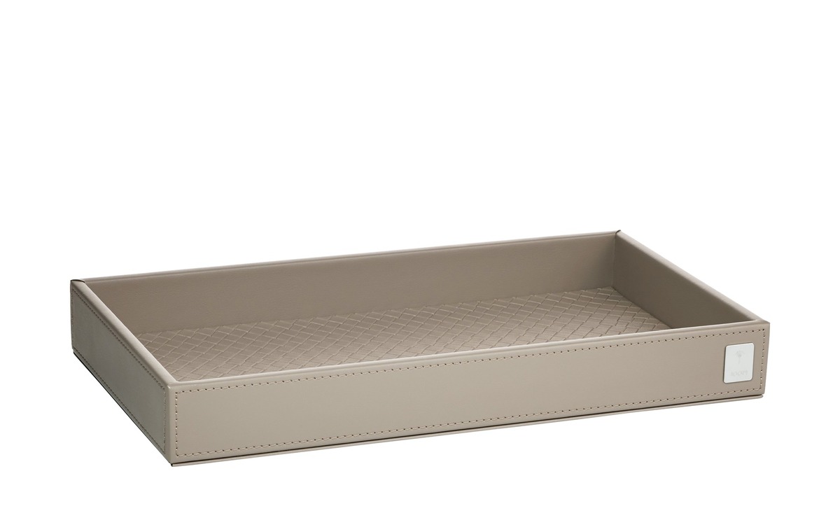 Bild 1 von JOOP! Tablett  JOOP! Bathline grau Metall, Holz, Holz, Metall Maße (cm): B: 28 H: 3,5 T: 15 Badaccessoires - Möbel Kraft