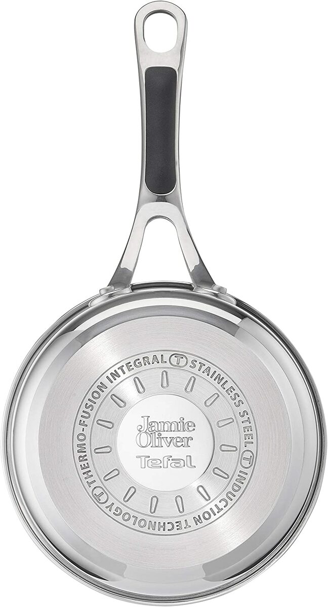 Bild 2 von Tefal Jamie Oliver Cook`s Classic 7-teiliges Edelstahl Topfset induktionsgeeignet Messskala