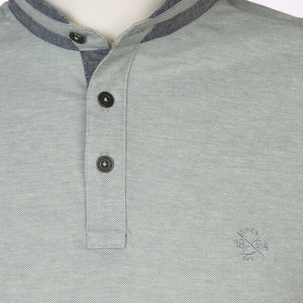 Bild 3 von Herren Henleyshirt mit Stickerei