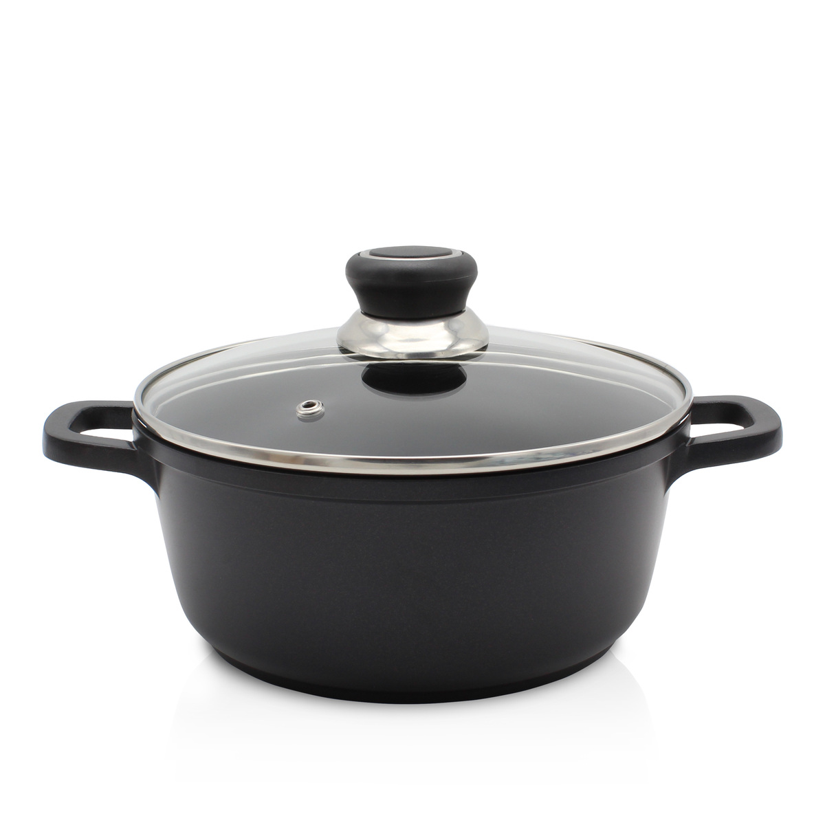 Bild 1 von Karl Krüger - Aluguss Fleischtopf DELTA mit Deckel, 20 cm