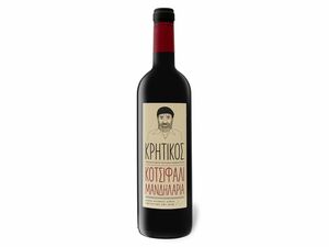 Kretischer Rotwein PGI trocken, Rotwein 2019