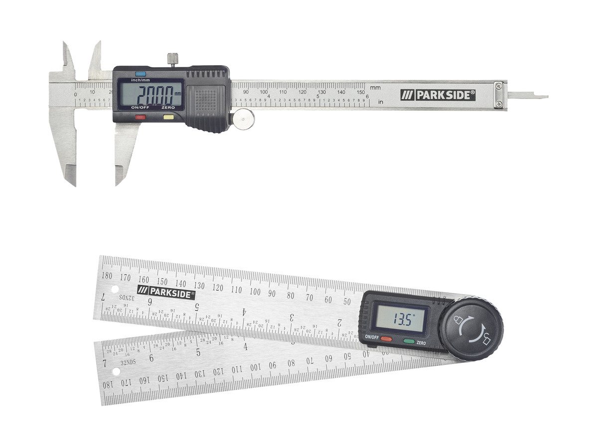 Digitaler Messschieber USB-C Wiederaufladbar – 150/200/300 Mm, Edelstahl, 0,01 Mm Genauigkeit