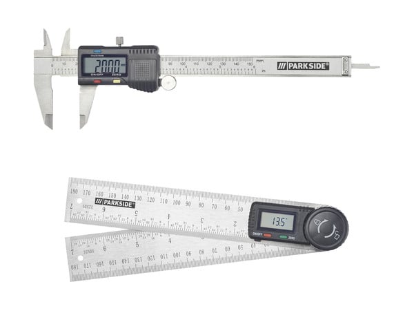 Bild 1 von PARKSIDE® Digitaler Messschieber / Winkelmesser, mit LC-Display