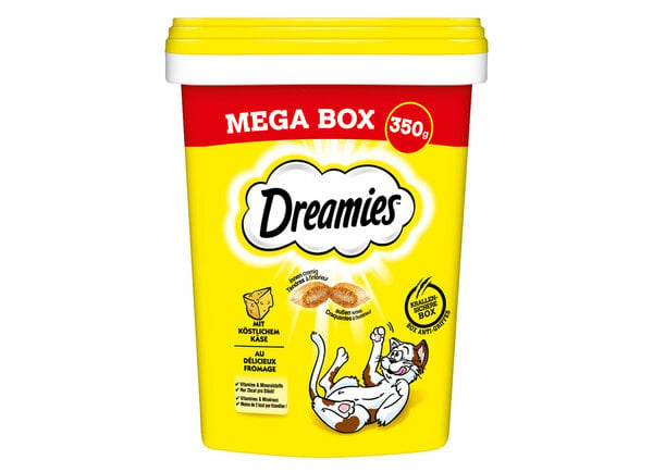 Bild 1 von Dreamies Mega Box Katzensnack 350g Käse