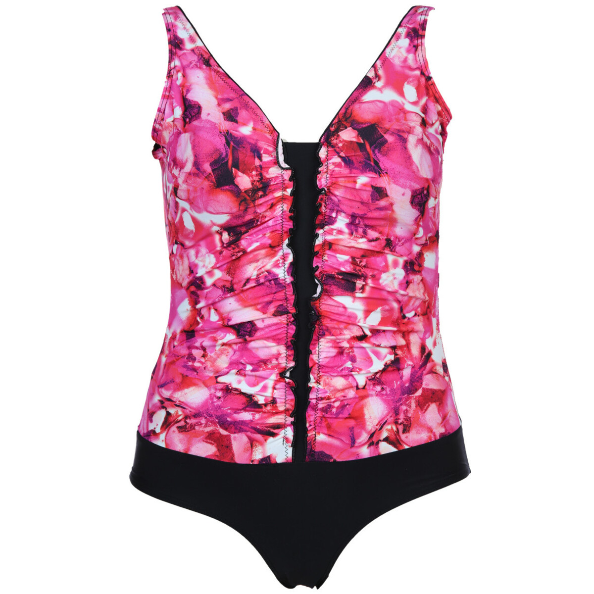 Bild 1 von Große Größen Badeanzug in tollem Dessin