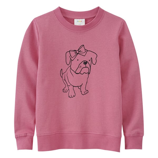 Bild 1 von Mädchen Sweatshirt mit Hunde-Print