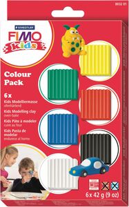 STAEDTLER FIMO kids Colour Pack basic 6 x 42 g
