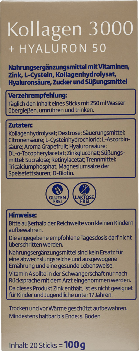 Bild 2 von altapharma Kollagen 3000 + Hyaluron 50 Sticks