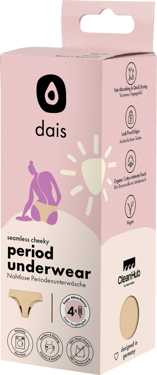 Bild 1 von dais Periodenunterwäsche Cheeky Gr. S Nude