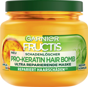 Garnier Fructis Schadenlöscher Pro-Keratin Hair Bomb Maske