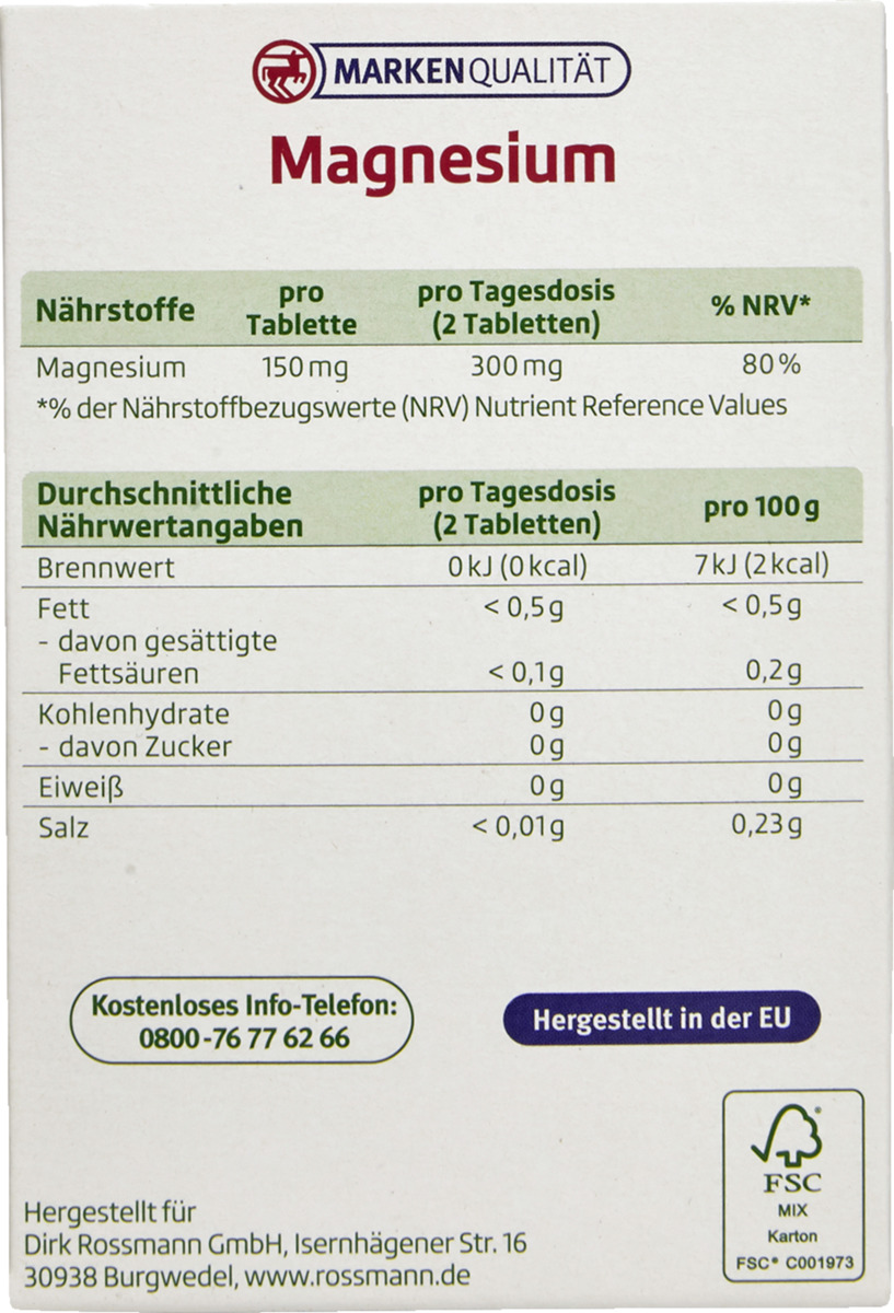 Bild 4 von altapharma Magnesium 3.12 EUR/100 g