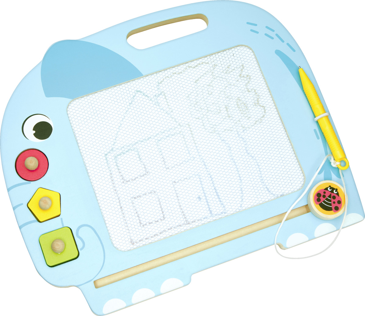 Bild 1 von IDEENWELT Holz-Magnet-Schreibtafel Elefant