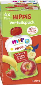 HiPP Bio Hippis Erdbeere-Banane in Apfel 9.23 EUR/1 kg