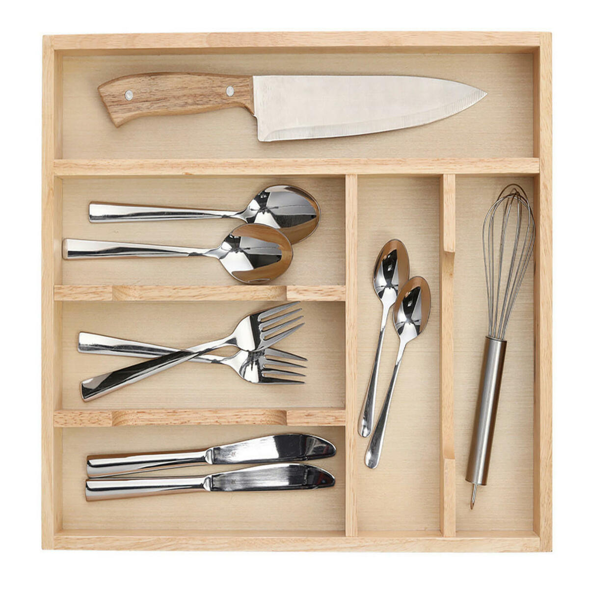 Bild 1 von Zeller Besteckkasten natur B/H/L: ca. 43x6x34 cm