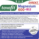 Bild 4 von taxofit Magnesium 600 + B12 Direktgranulat Sticks