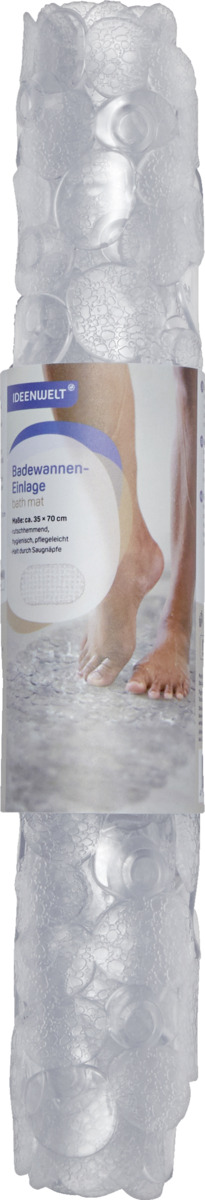 Bild 1 von IDEENWELT Badewanneneinlage transparent