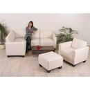 Bild 1 von Modular Sofa-System Couch-Garnitur Lyon 4-1-1, Kunstleder ~ creme
