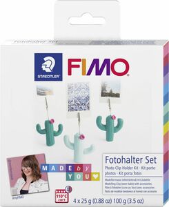 Glorex FIMO DIY Set Fotohalter 4 x 25 Gramm