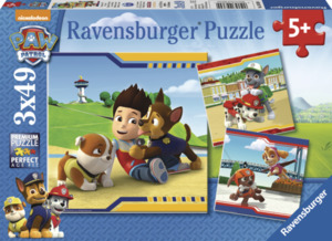 Ravensburger Paw Patrol, Helden mit Fell- Kinderpuzzle