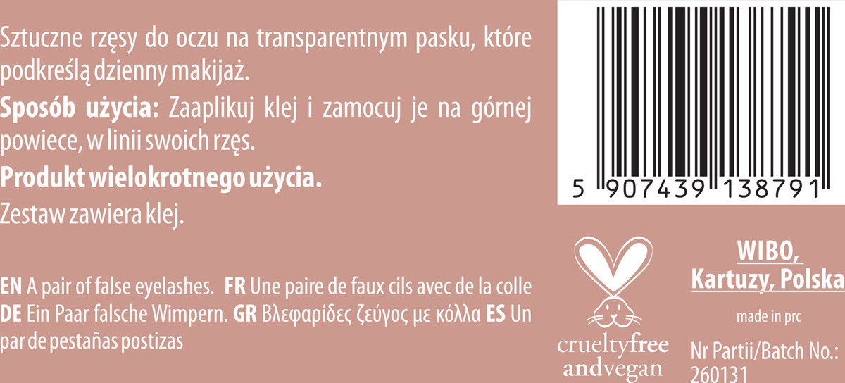 Bild 2 von NAM Great Feeling Eyelashes