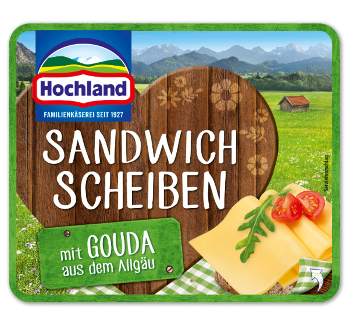 Bild 1 von HOCHLAND Sandwich­­scheiben