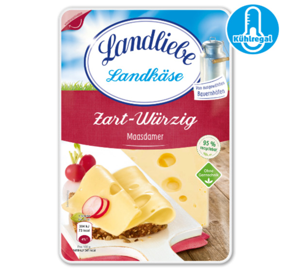 Bild 1 von LANDLIEBE Landkäse Scheiben*