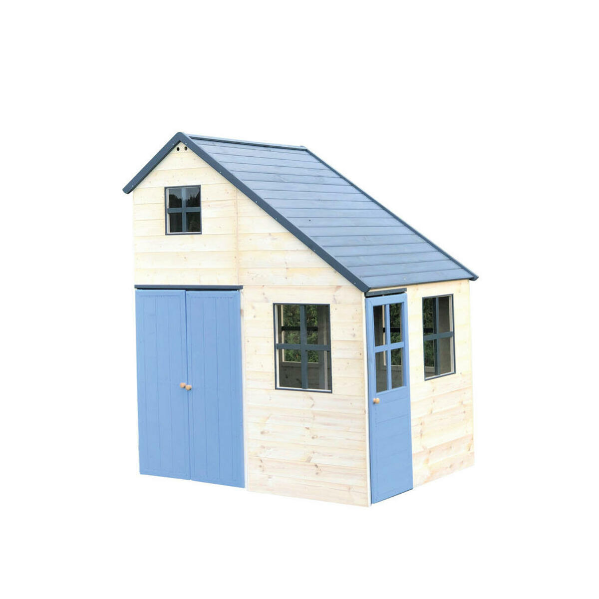 Bild 1 von Wendi Toys Spielhaus Villa natur B/H/L: ca. 160x200x120 cm