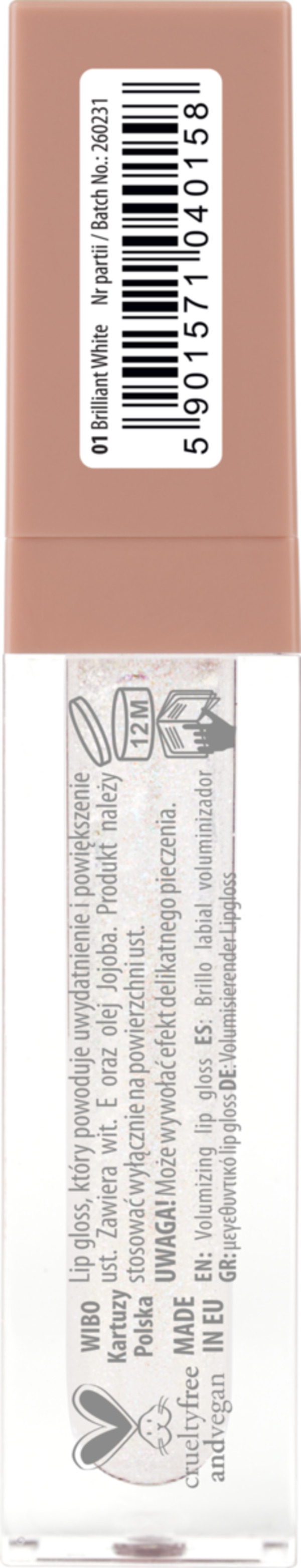 Bild 2 von NAM Lip Gloss Lip Volume nr 1