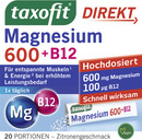 Bild 1 von taxofit Magnesium 600 + B12 Direktgranulat Sticks