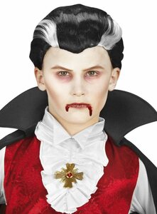Widdmann Kostüm »Vampir Kinderperücke«