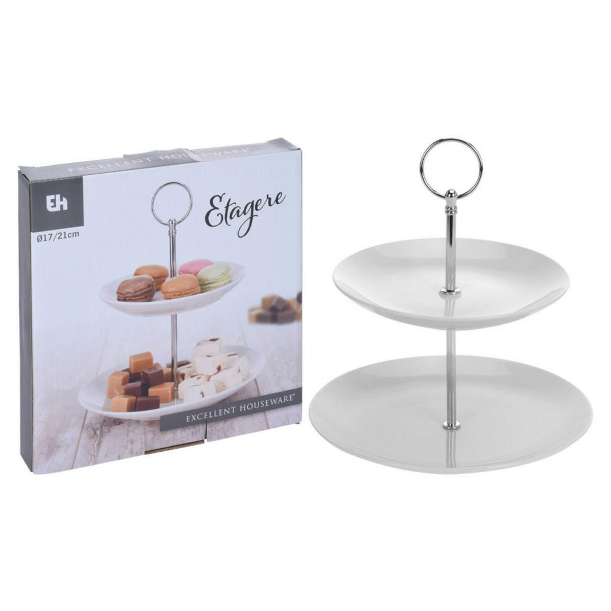 Bild 1 von Etagere weiß Porzellan